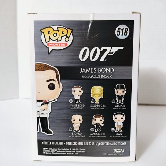 Pop! Movies - James Bond from Goldfinger #518 - Picture 3 of 8